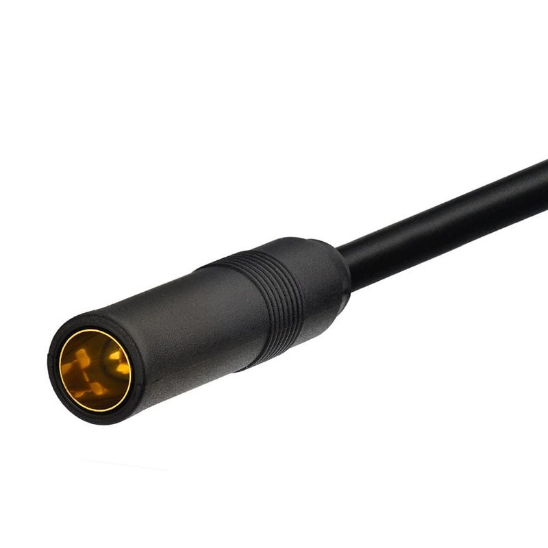 Eightwood BNC Male to DIN AM/FM Female Adapter Extension Cable Coax RG58 12 inches for Car Radio Antenna Scanner - Image 4